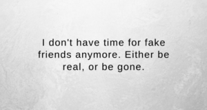 Falsche Freunde…